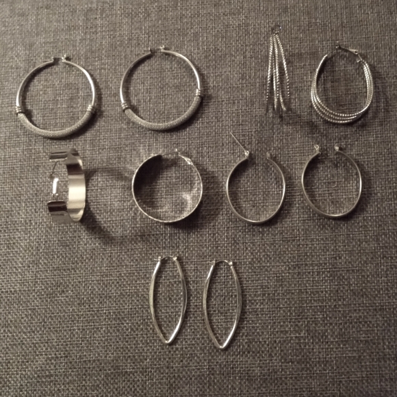 Women's Silver earrings bundle - Picture 1 of 2